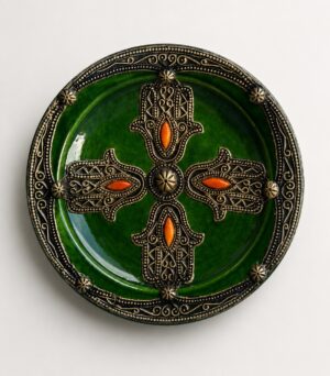 Assiette moyenne pour décoration