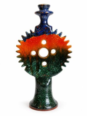 Bougeoir multicolore