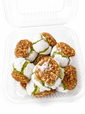 Gâteau amandes à la pistache
