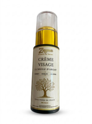 Créme visage a l'huile d'argan